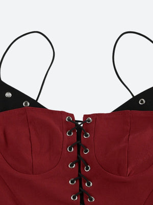 Baddie Layered Corset Top