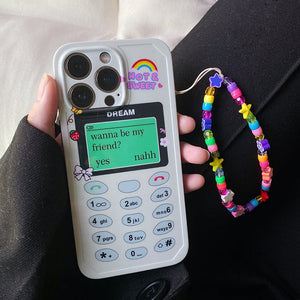 Be My Friend iPhone Case