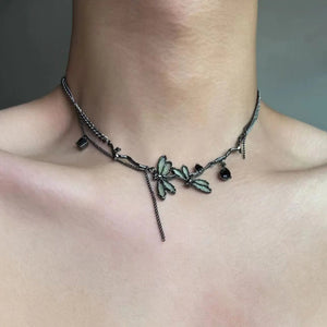 Fairycore Dragonfly Necklace