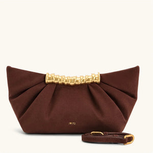 Ruched Clutch Bag