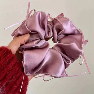 Balletcore Satin Scrunchie