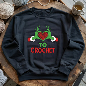 Yarnville Heart Sweatshirt