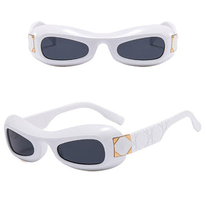 Chunky Oval Sunglasses