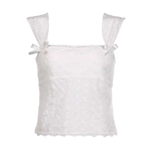 Coquette Aesthetic Lace Top