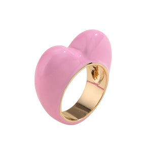 Heart Crush Enamel Ring