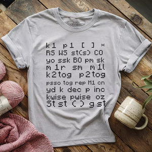 Knitting Code T-shirt
