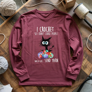 Send Yarn Long Sleeve T-shirt