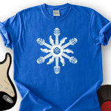 Guitar Snowflake T-Shirt