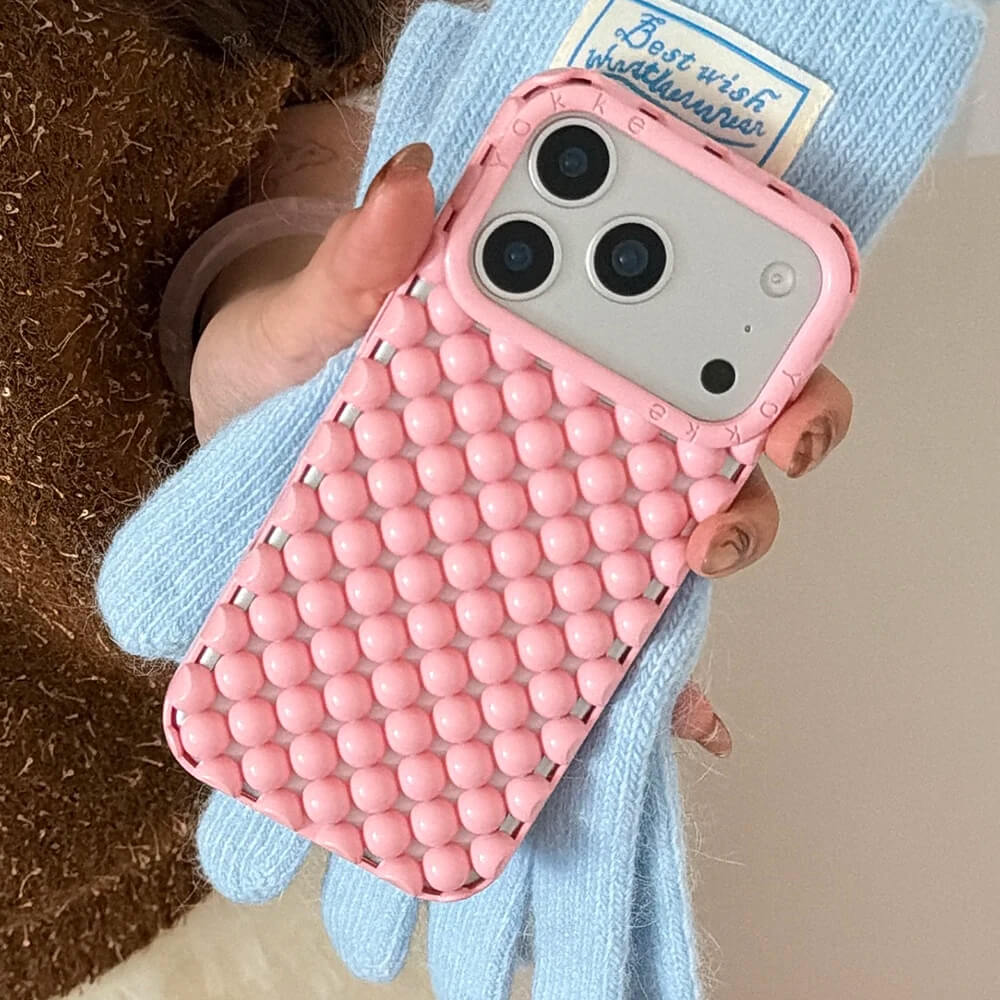 3D Bubble Aesthetic iPhone Case
