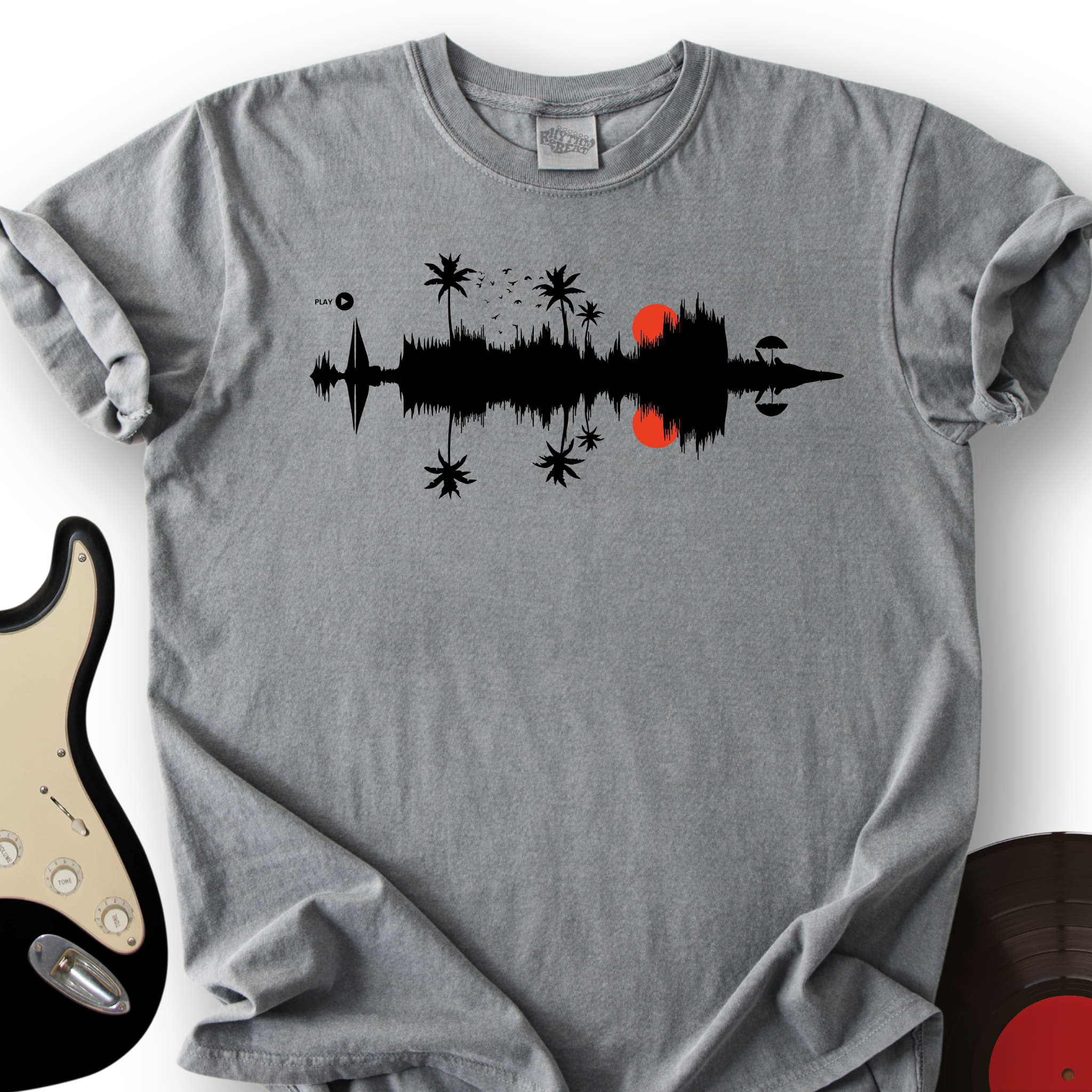 Beach Sound Waves T-Shirt