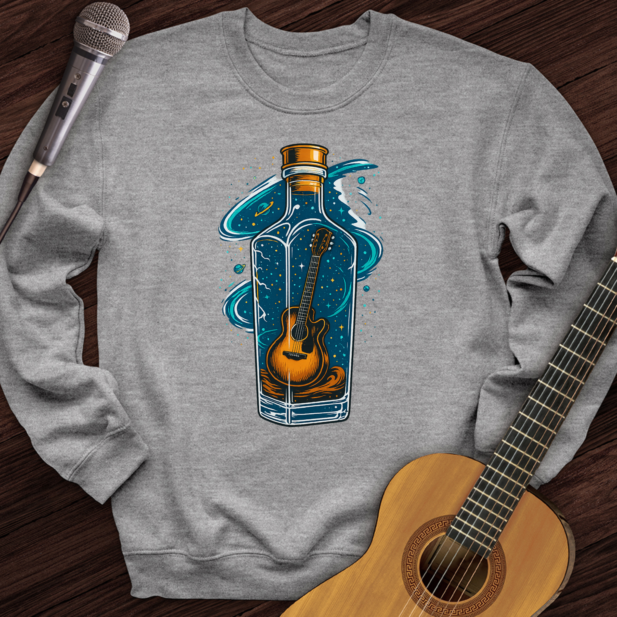 Guitar In A Bottle Crewneck