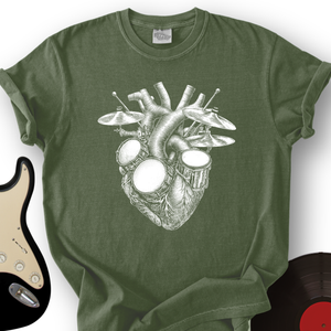 Drums Heart T-Shirt