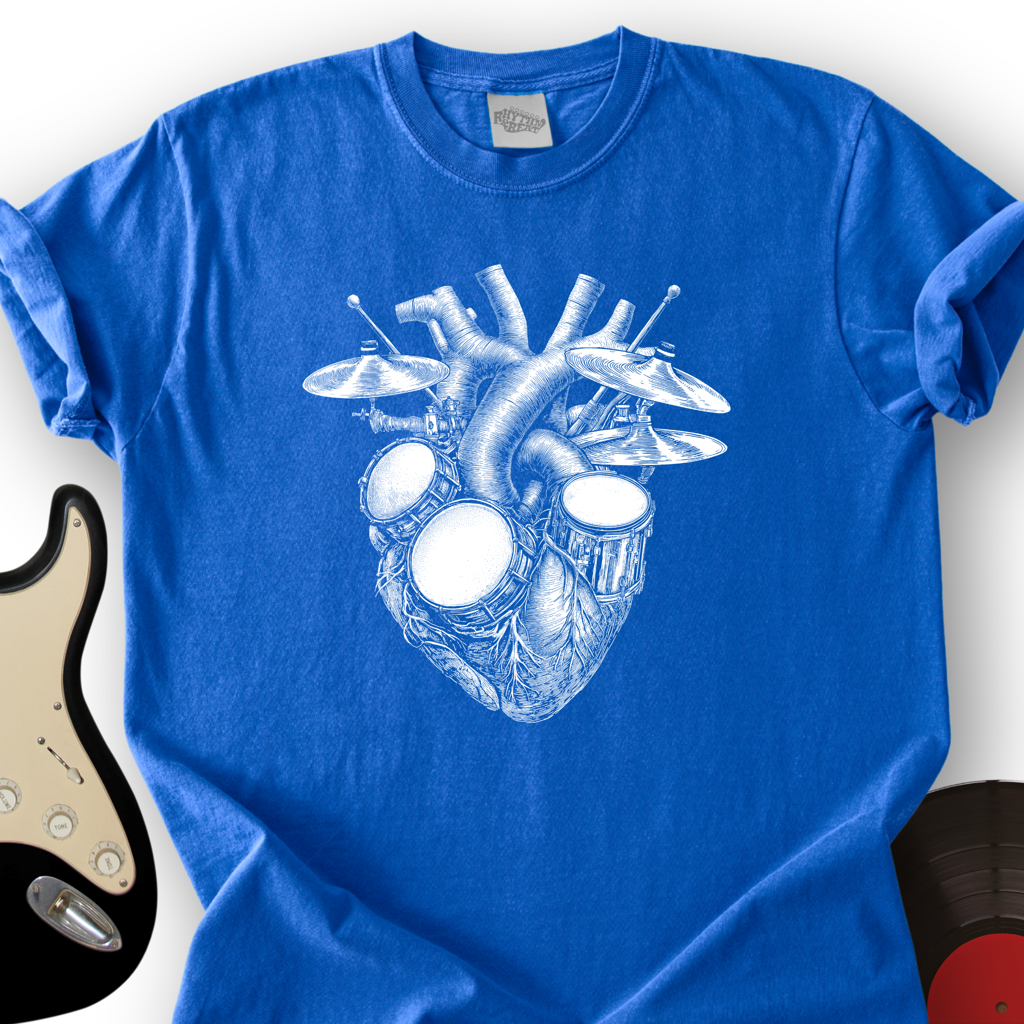 Drums Heart T-Shirt