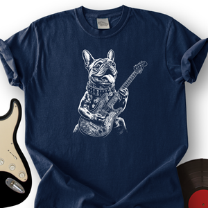 French Bulldog Guitar T-Shirt