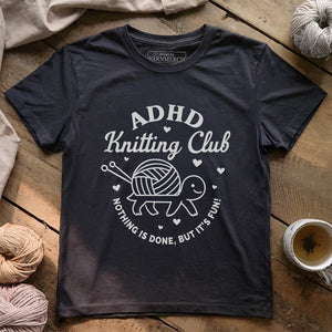ADHD Knitting Club T-shirt
