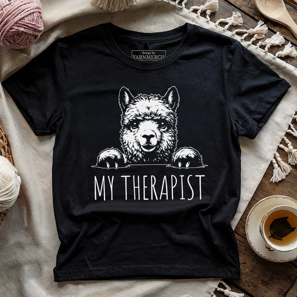 Alpaca Therapist T-shirt