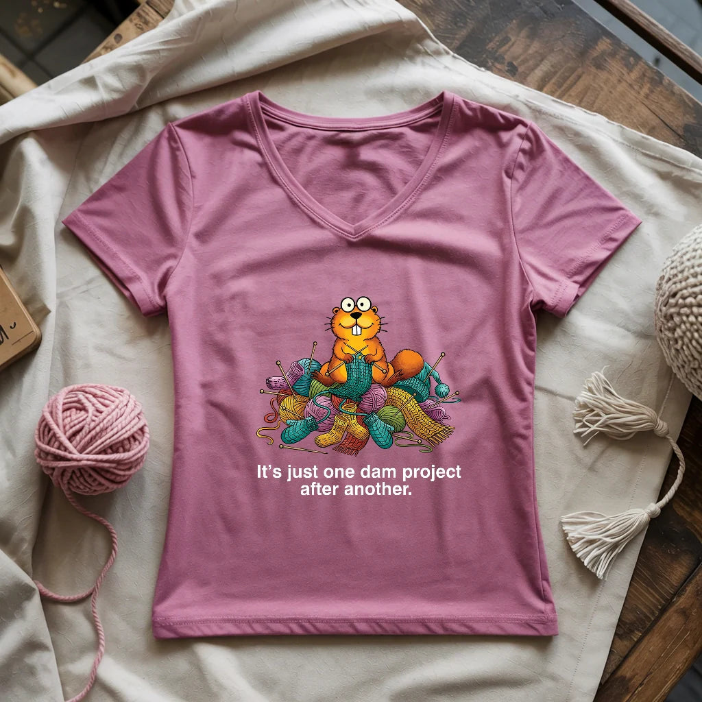 Dam Project Lady V-neck