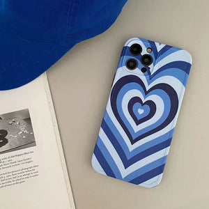 Blue Heart iPhone Case