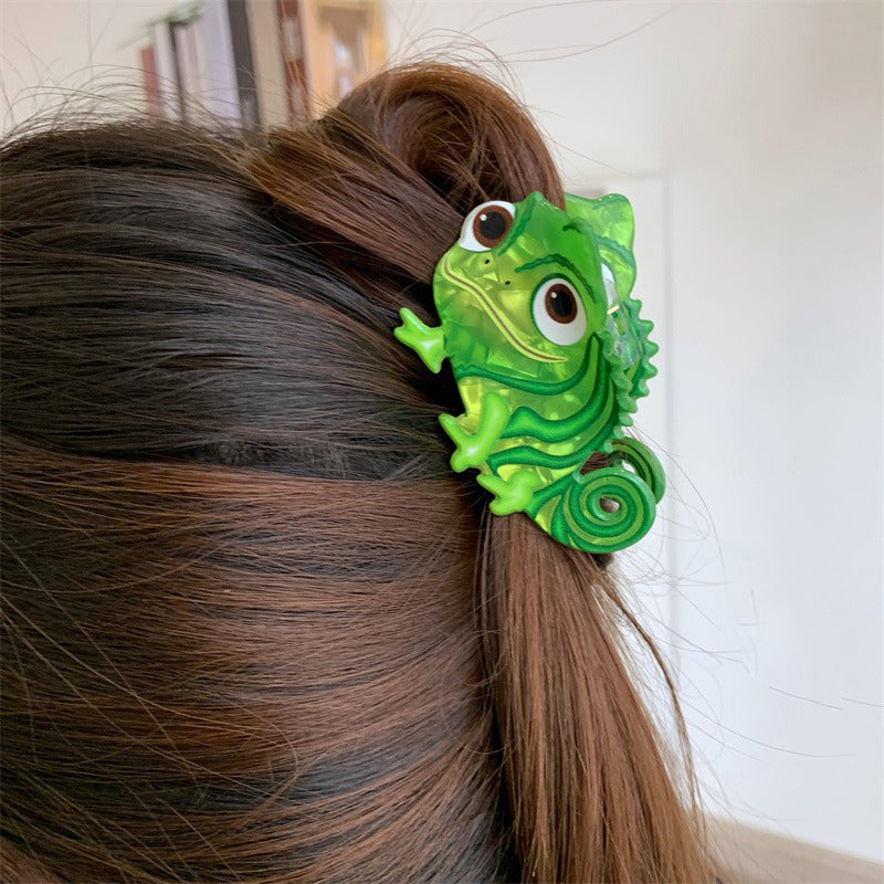 Indie Aesthetic Dino Hair Claw Clip