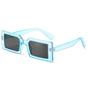 Coffee Time Rectangle Sunglasses