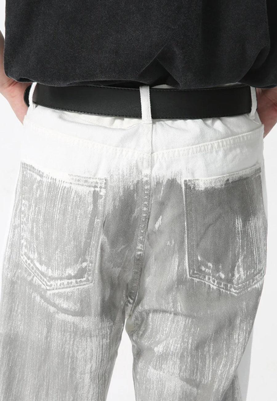 Cyberpunk Silver Pants