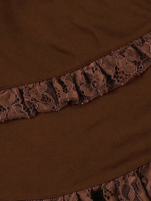 Fairy Grunge Asymmetric Mini Skirt