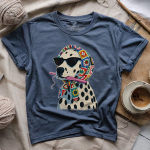 Granny Square Dalmatian T-shirt