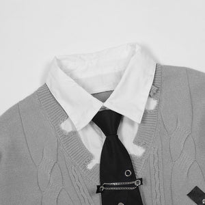 Grunge Academia Sweater
