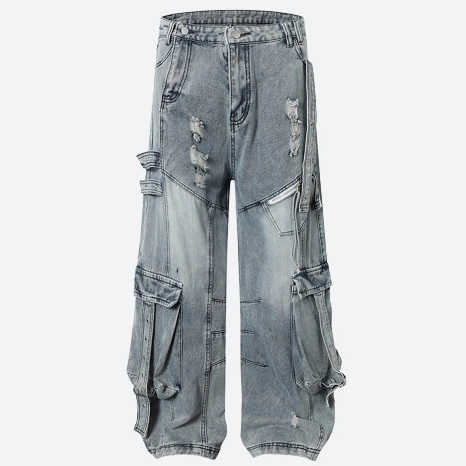 Grunge Cargo Jeans