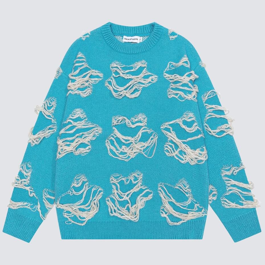 Grunge Distressed Sweater