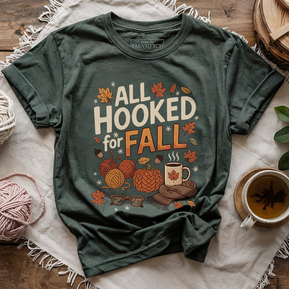 Hooked For Fall T-shirt