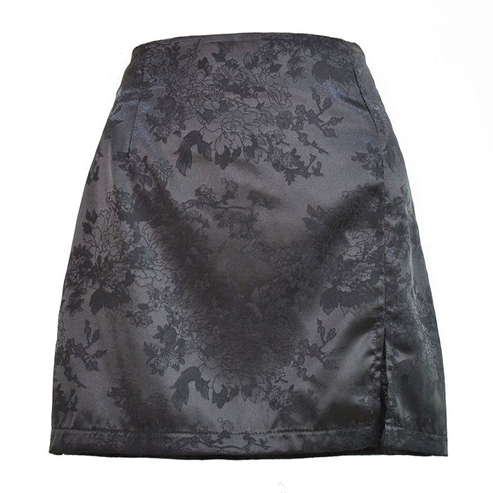 Missed Calls Satin Skirt