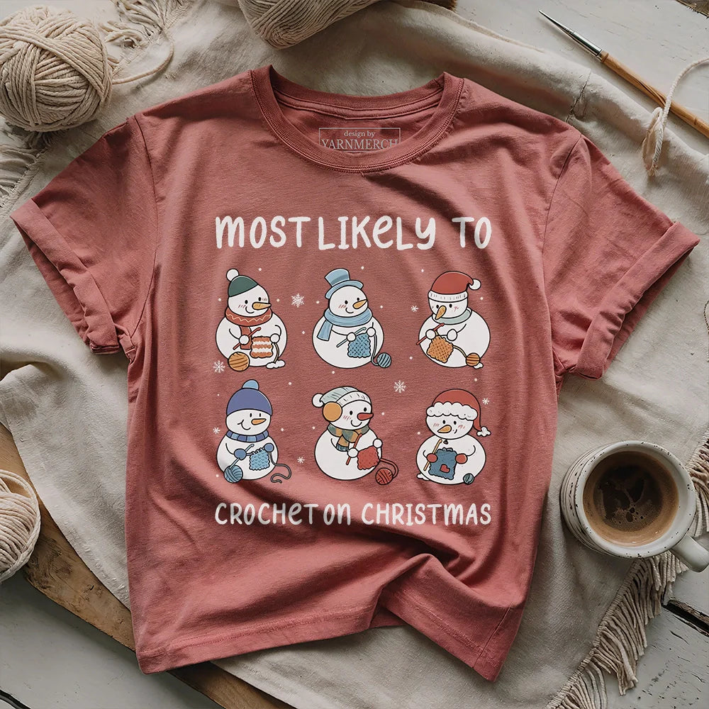 Most Likely To Crochet T-shirt