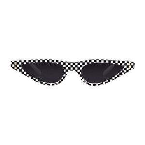 Nico Checkered Sunglasses