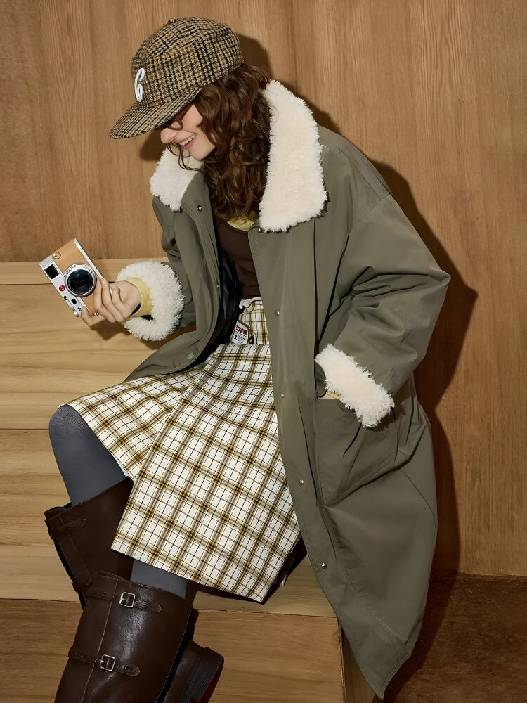 Olive Winter Coat