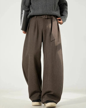 Pleated Wide Pants