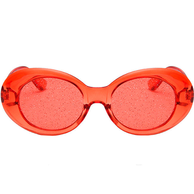 See Through Sparkle Sunglasses