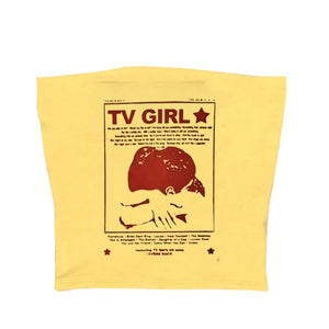 TV Girl Y2K Aesthetic Tube Top