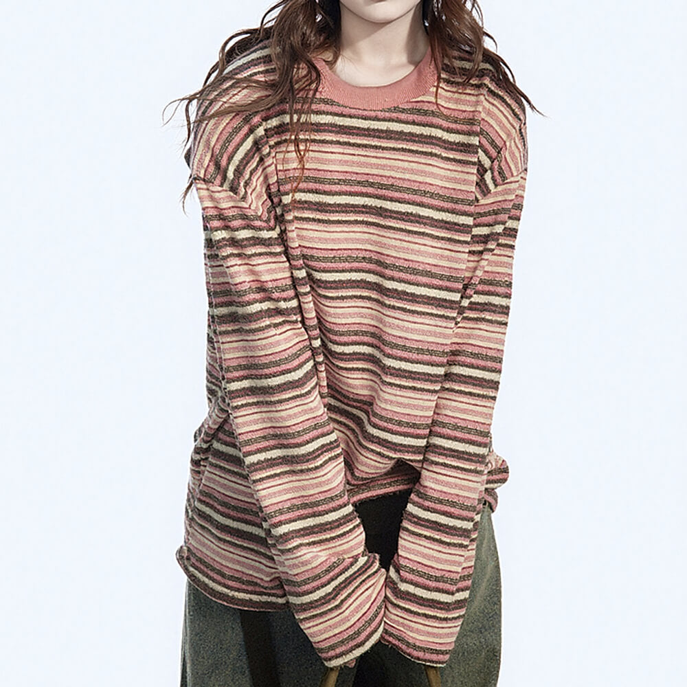 After Hours Striped Tee