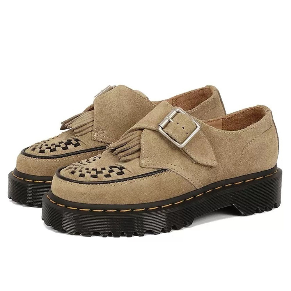 Self Made Fringe Suede Loafers