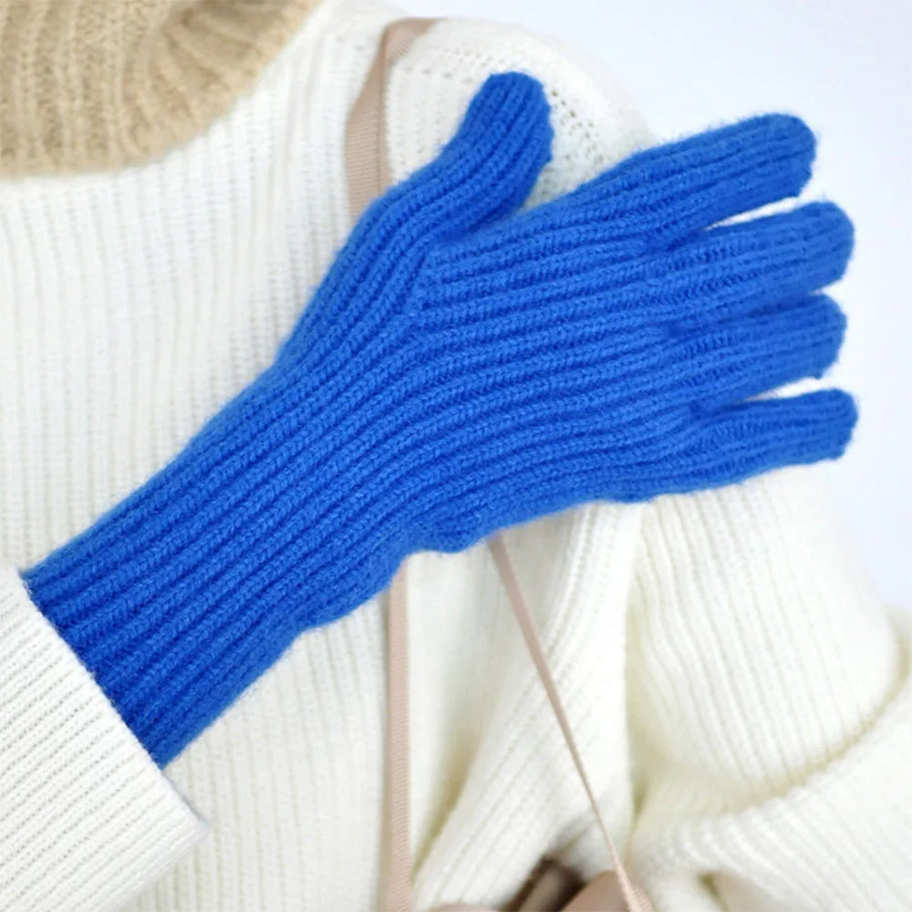 Basic Things Ribbed Knit Gloves