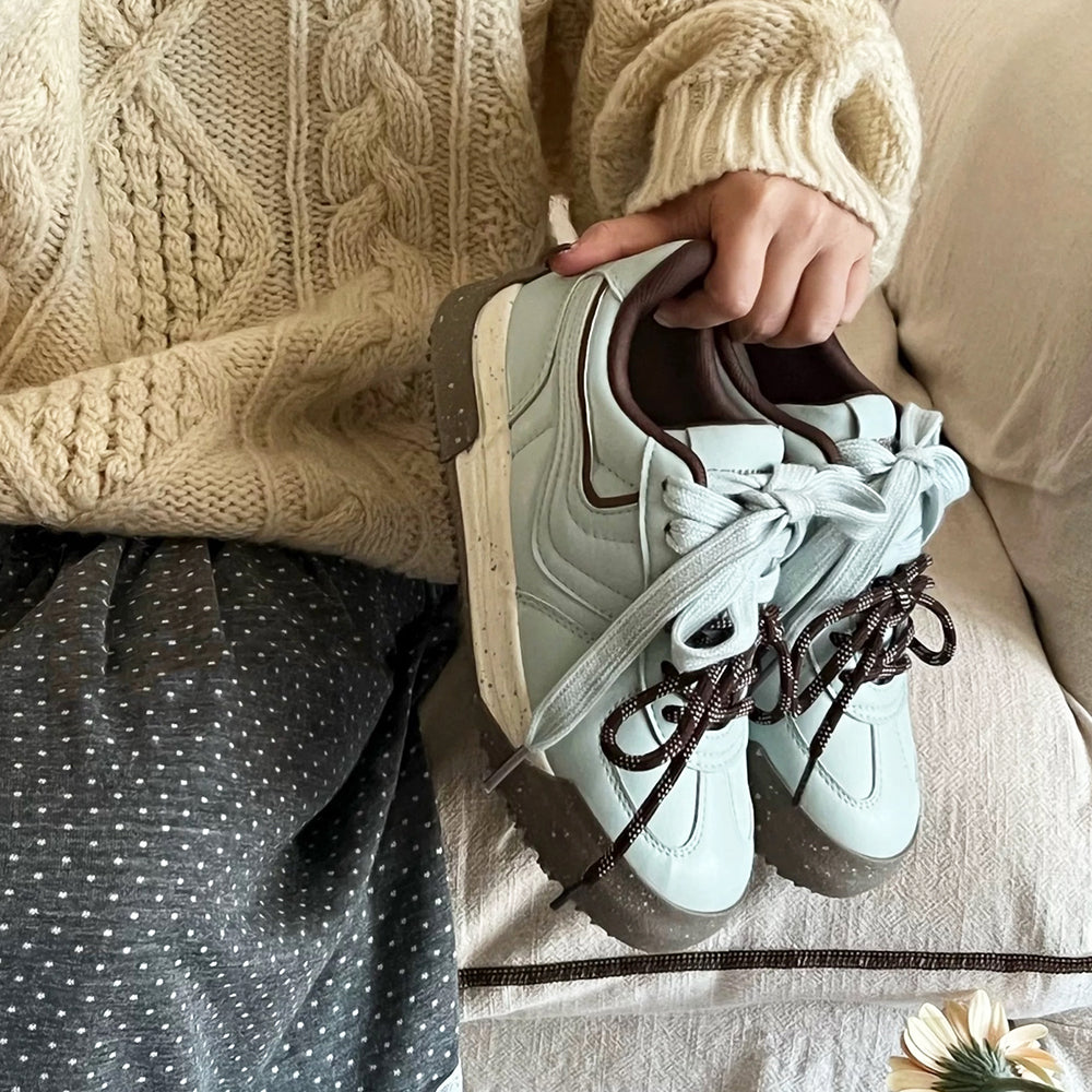 Iced Coffee & Pistachio Sneakers