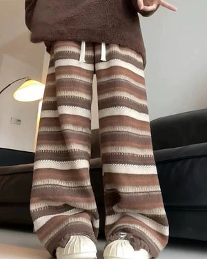 80's Grandma Pants in Brown