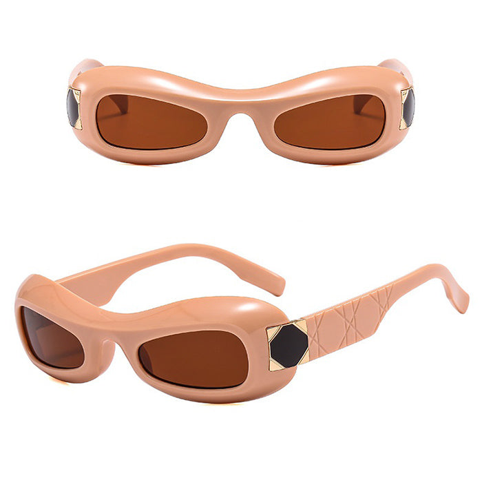 Chunky Oval Sunglasses