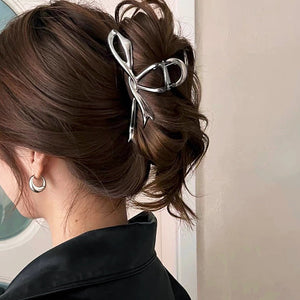 Coquette Girl Bow Hair Claw