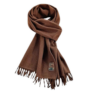 Cozy Up Warm Fringed Scarf