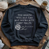 Crochet In Bible Sweatshirt