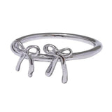Double Bow Ring