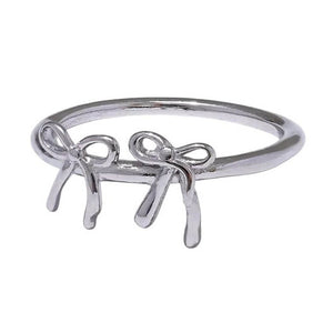 Double Bow Ring