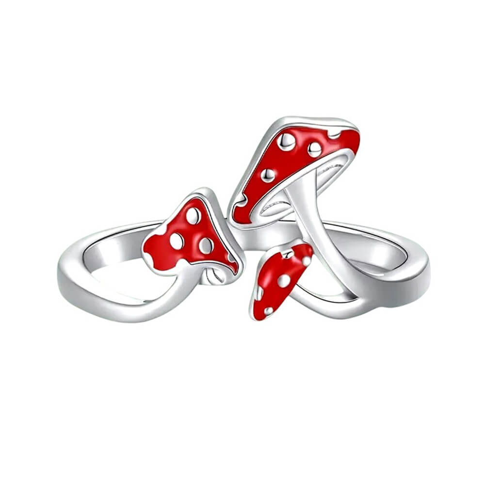 Fairy Aesthetic Mushroom Ring